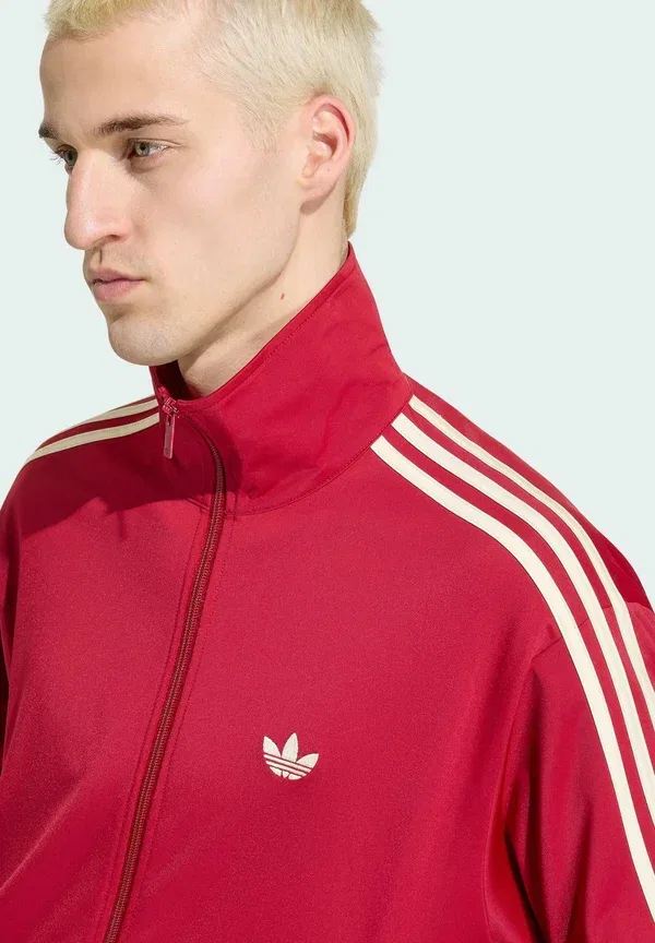 Куртка Firebird унисекс - летняя куртка Adidas Originals, красный/ванильный — фото 3