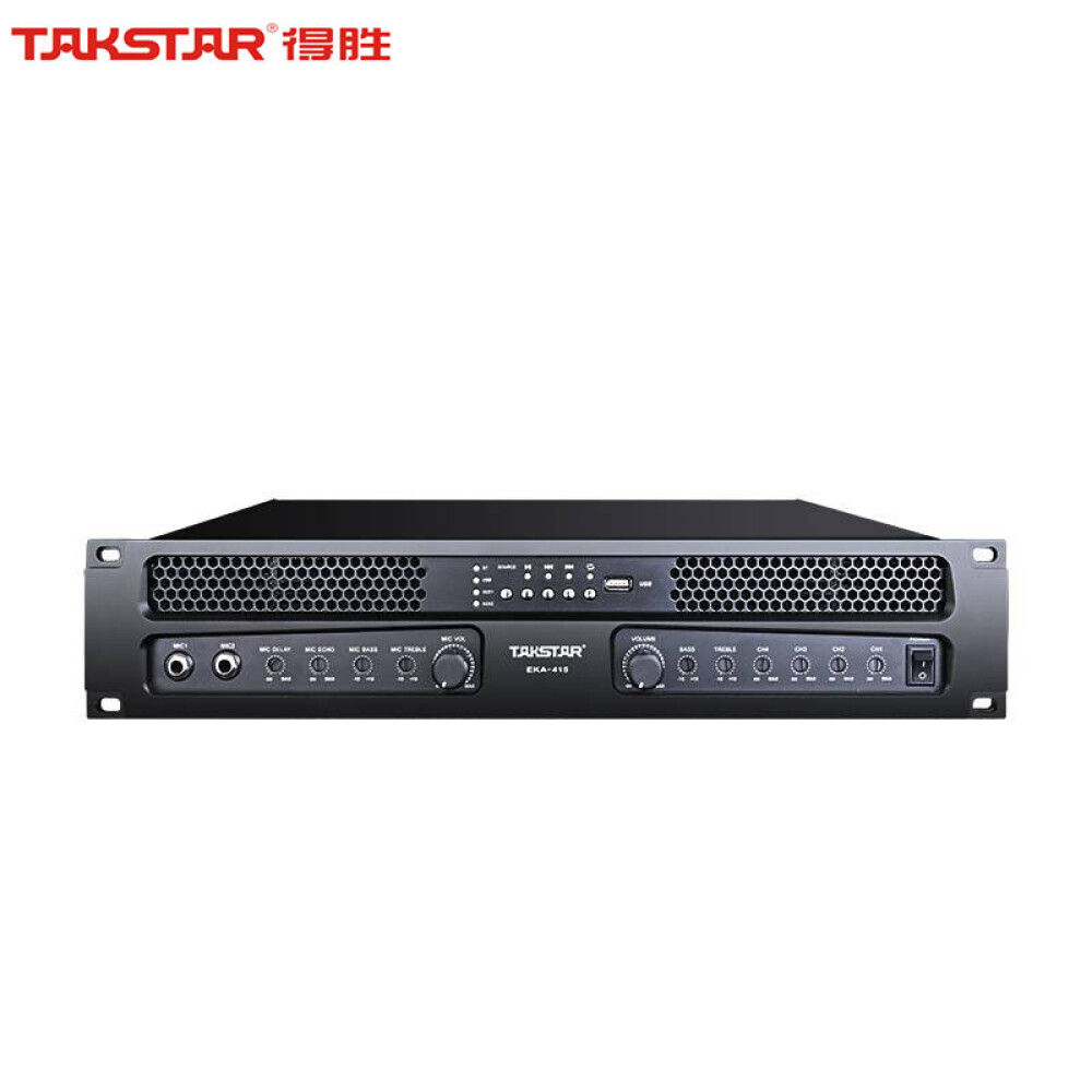 

Усилитель мощности Takstar EKA-415 комбинированный четырехканальный