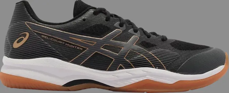 

Лимитированные кроссовки gel-court hunter 2 'black carrier grey' Asics, черный