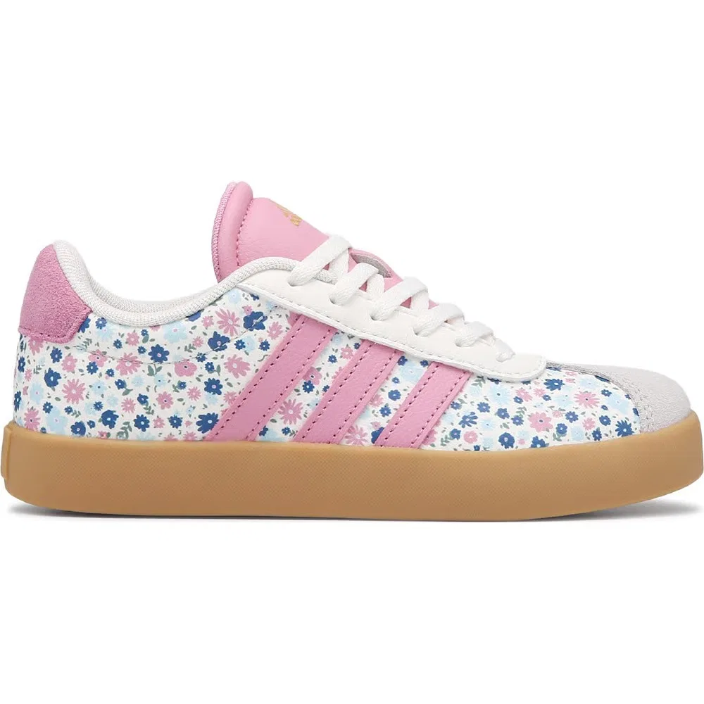 Детские кроссовки VL Court 3.0 Adidas, White — фото 2