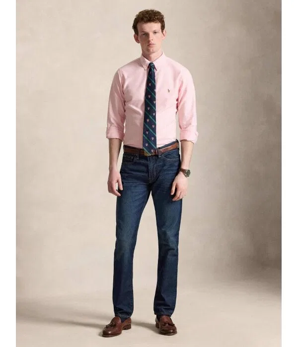 Мужская рубашка с длинным рукавом Polo Ralph Lauren, Rosa — фото 2