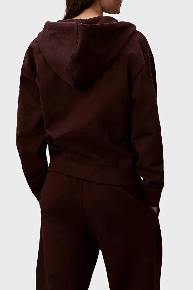 Женские хлопковые брюки-джоггеры Calvin Klein, Purple — фото 3