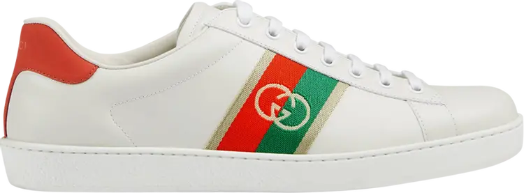 

Кроссовки Gucci Ace Interlocking G - White, белый