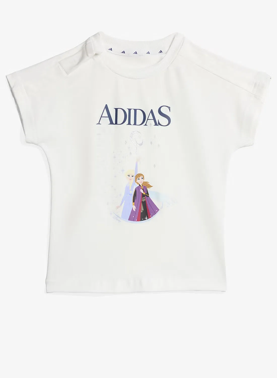 Комплект футболок с принтом Disney Frozen Adidas, белый — фото 2
