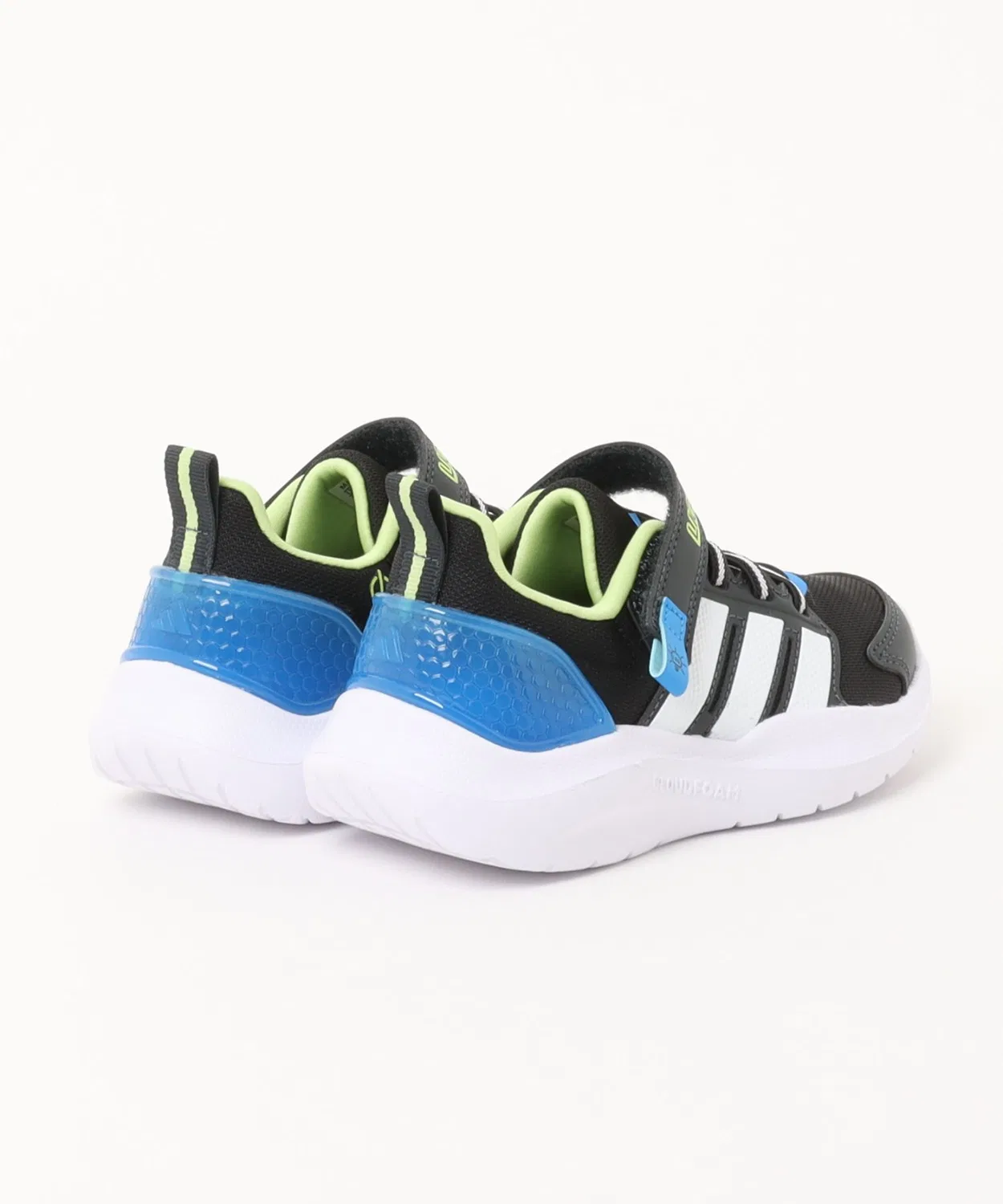 Детские кроссовки с LED-подсветкой Lightorama RNR EL Adidas, Black — фото 2