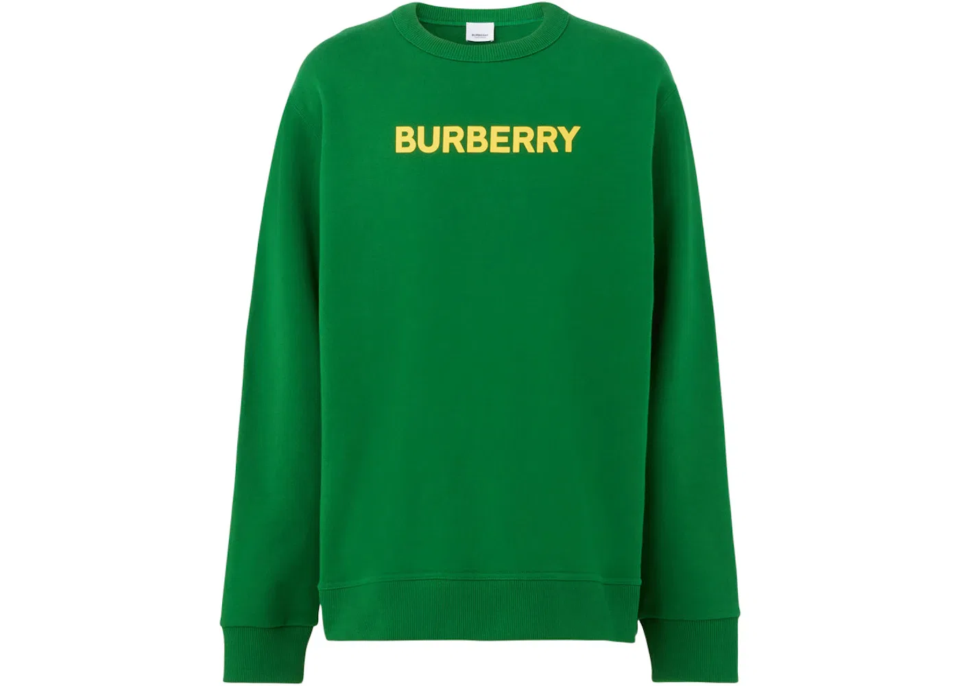 Мужской джемпер с принтом Burberry, Ivy Green/Yellow