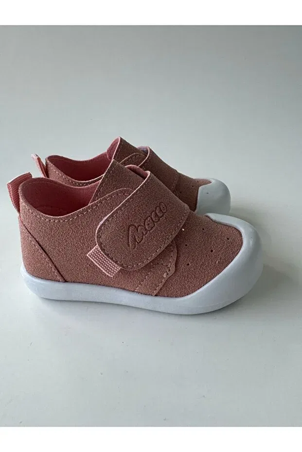 Детские туфли для девочек ортопедические First step orthopedic Macco Shoes, Powder — фото 4