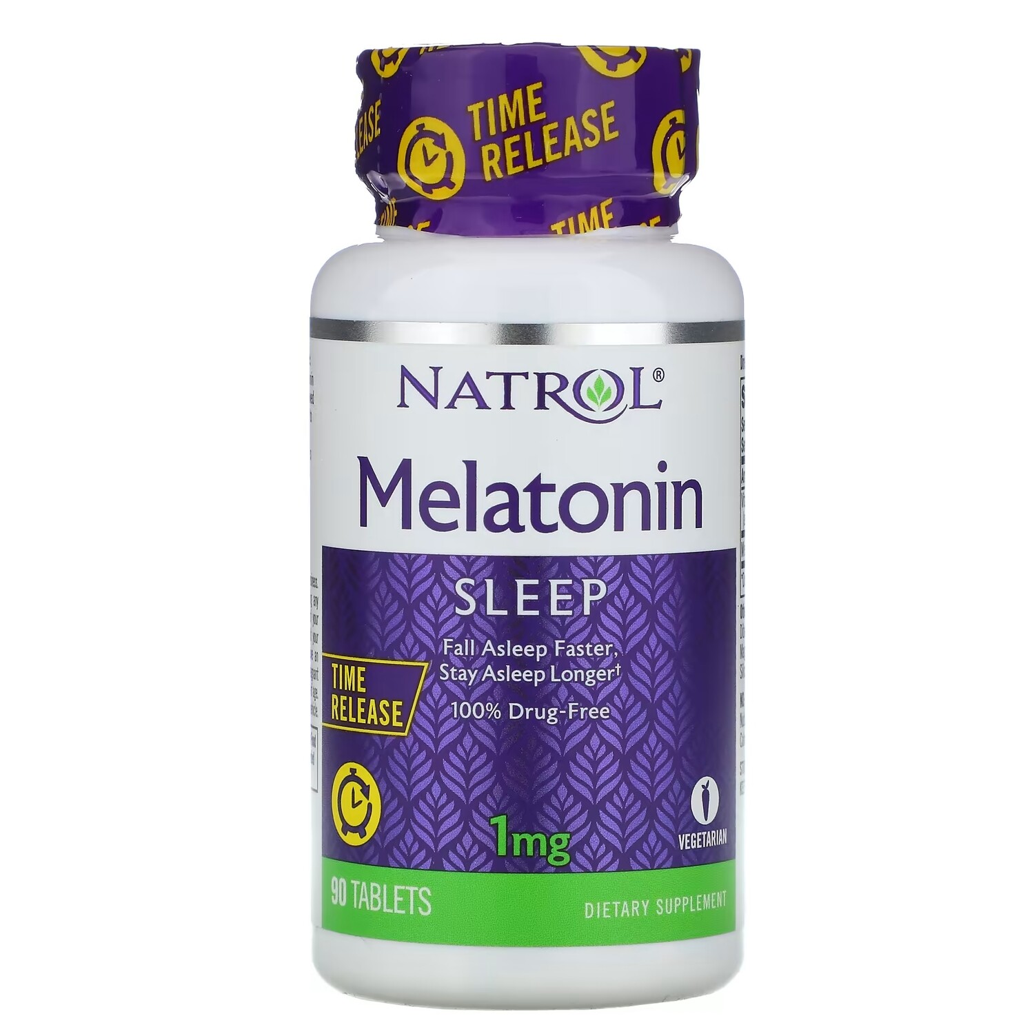 

Мелатонин Natrol медленное высвобождение, 90 таблеток