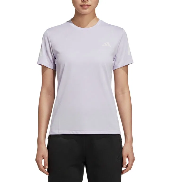 Футболка с круглым вырезом Adidas, Purple