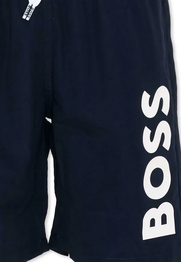 Плавки Boss Kidswear, синий — фото 3
