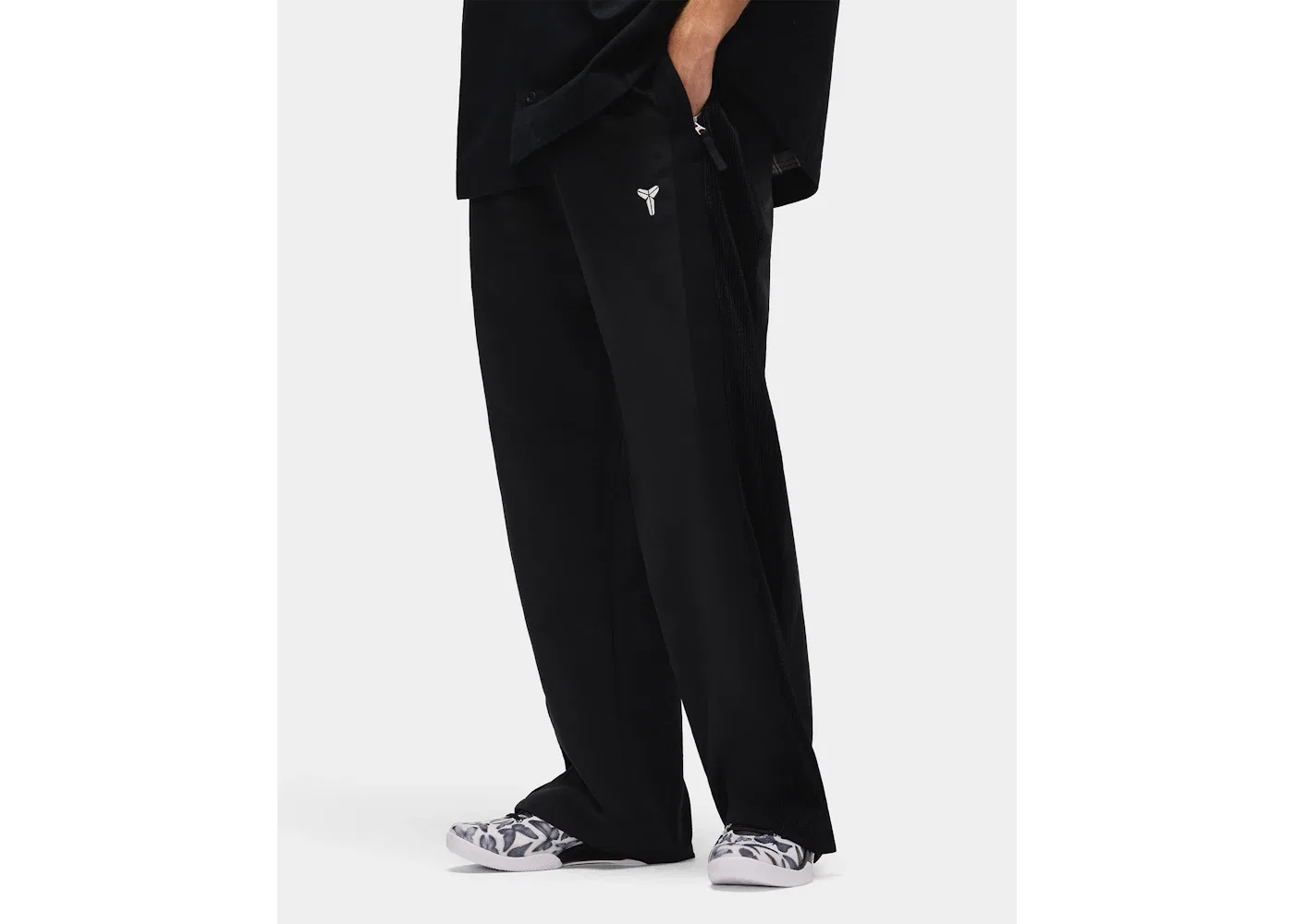 Мужские спортивные штаны с длинными штанинами Nike Kobe Bryant Play Basketball Pant, Black — фото 3
