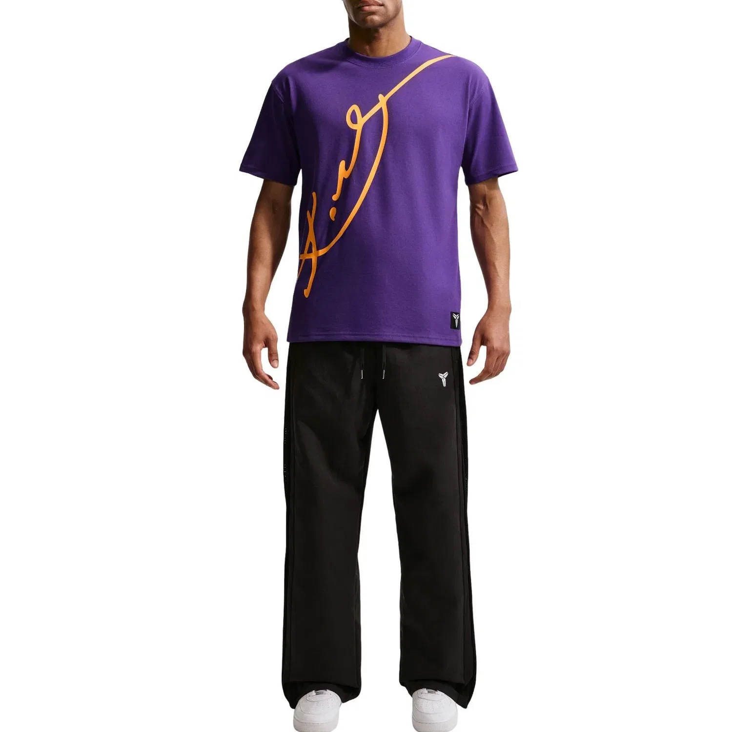Мужская футболка с принтом Nike x Kobe Dri-FIT, фиолетовый — фото 2