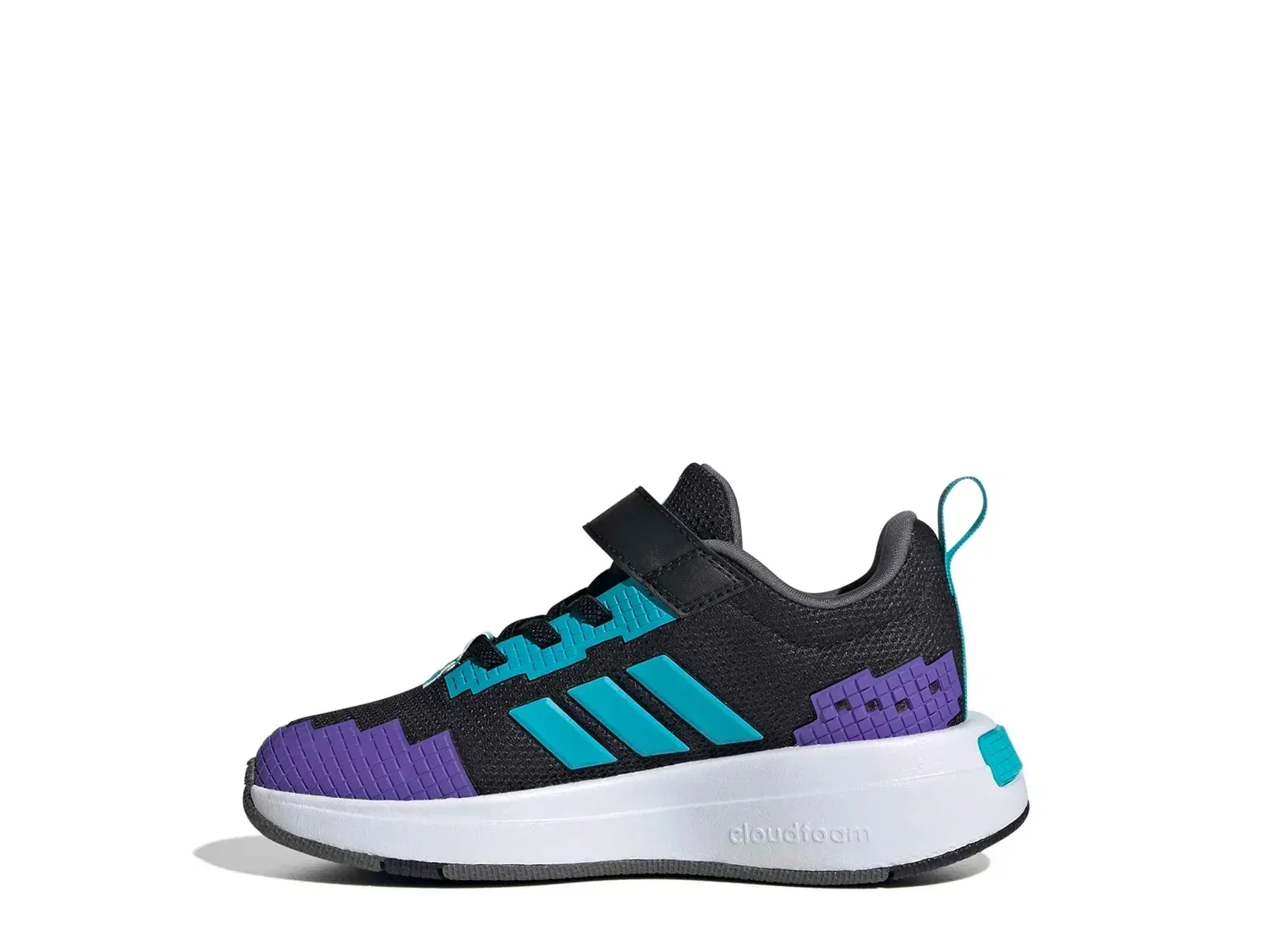 Кроссовки игровые Minecraft Pro Sneaker, adidas, черный/синий/фиолетовый — фото 2
