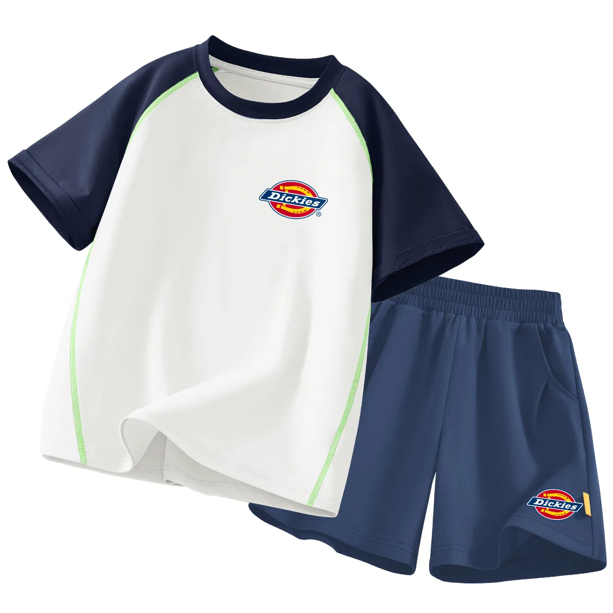 Детский комплект спортивной одежды с принтом Dickies, Deep Sea Blue