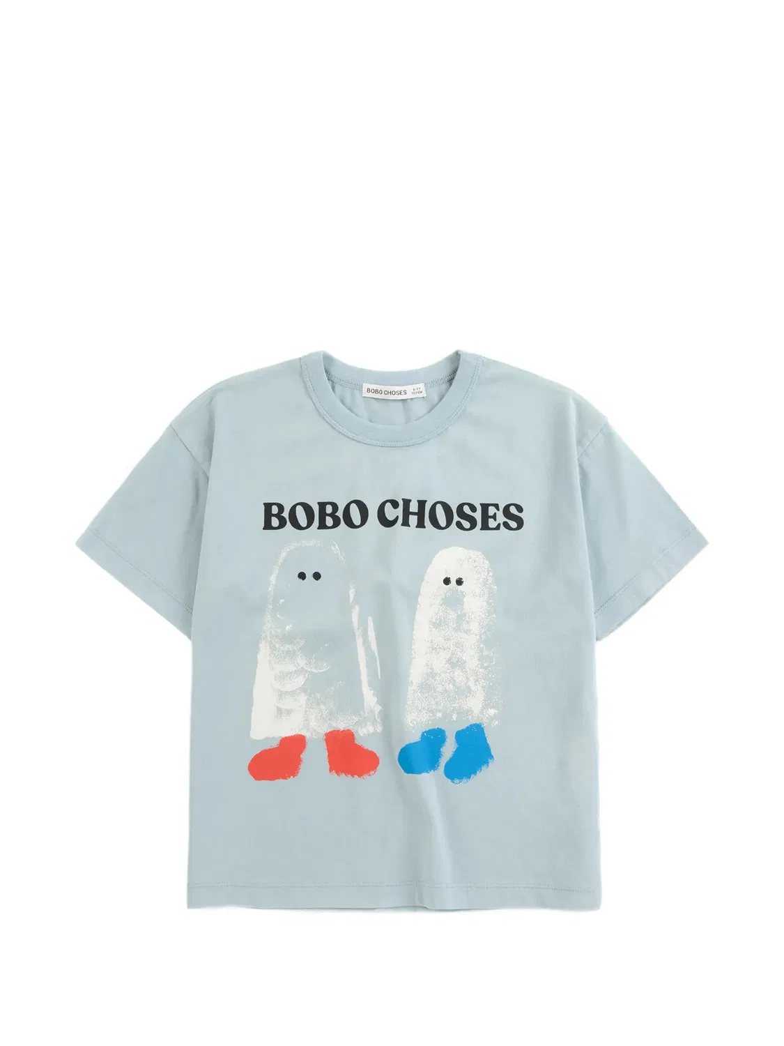 Футболка Booty Ghosts с графичным принтом Bobo Choses, синий
