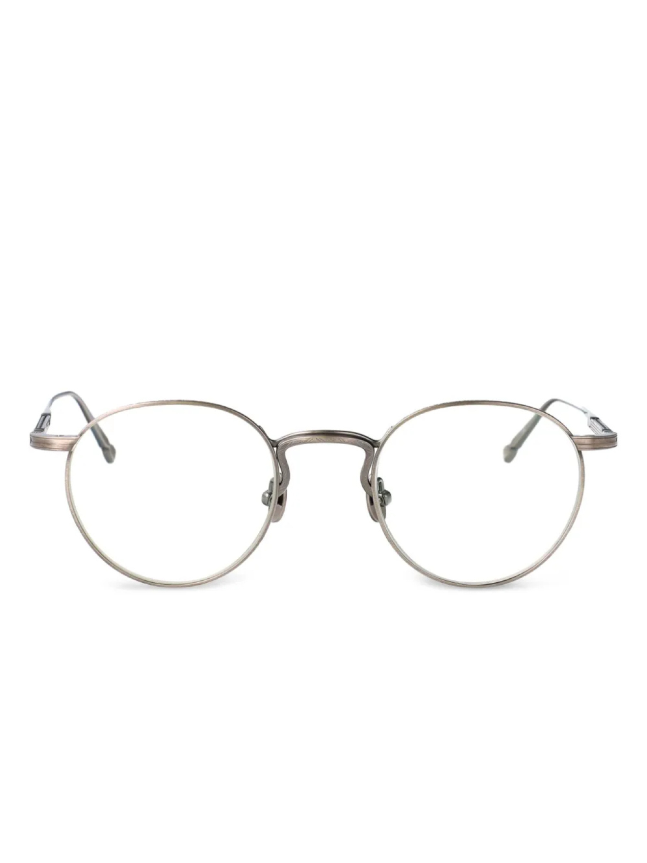 

Matsuda round frame очки, золотой