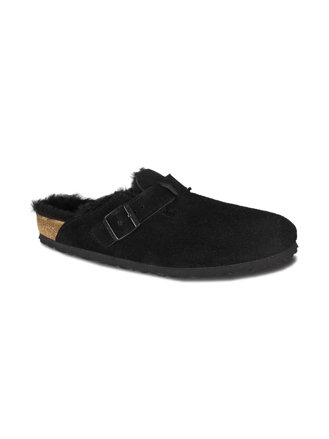 Детские сандалии из замши Birkenstock, черный