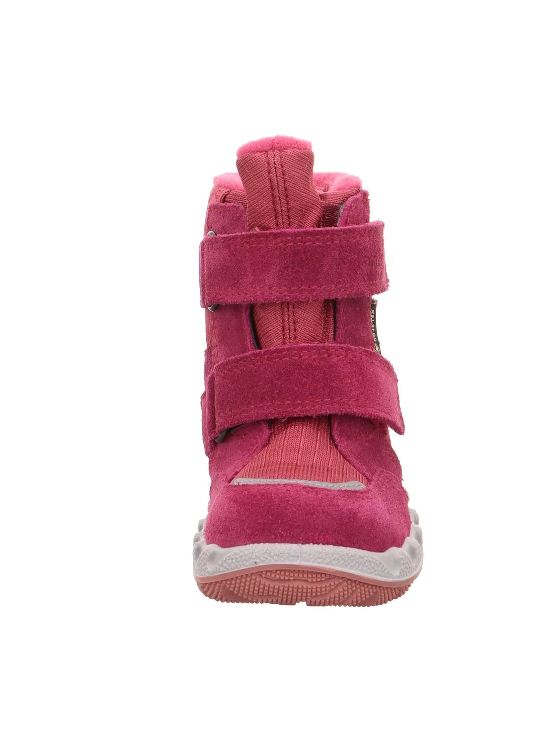 Детские снежные ботинки для девочек с принтом Icebird Superfit, Red Pink 5510 — фото 2