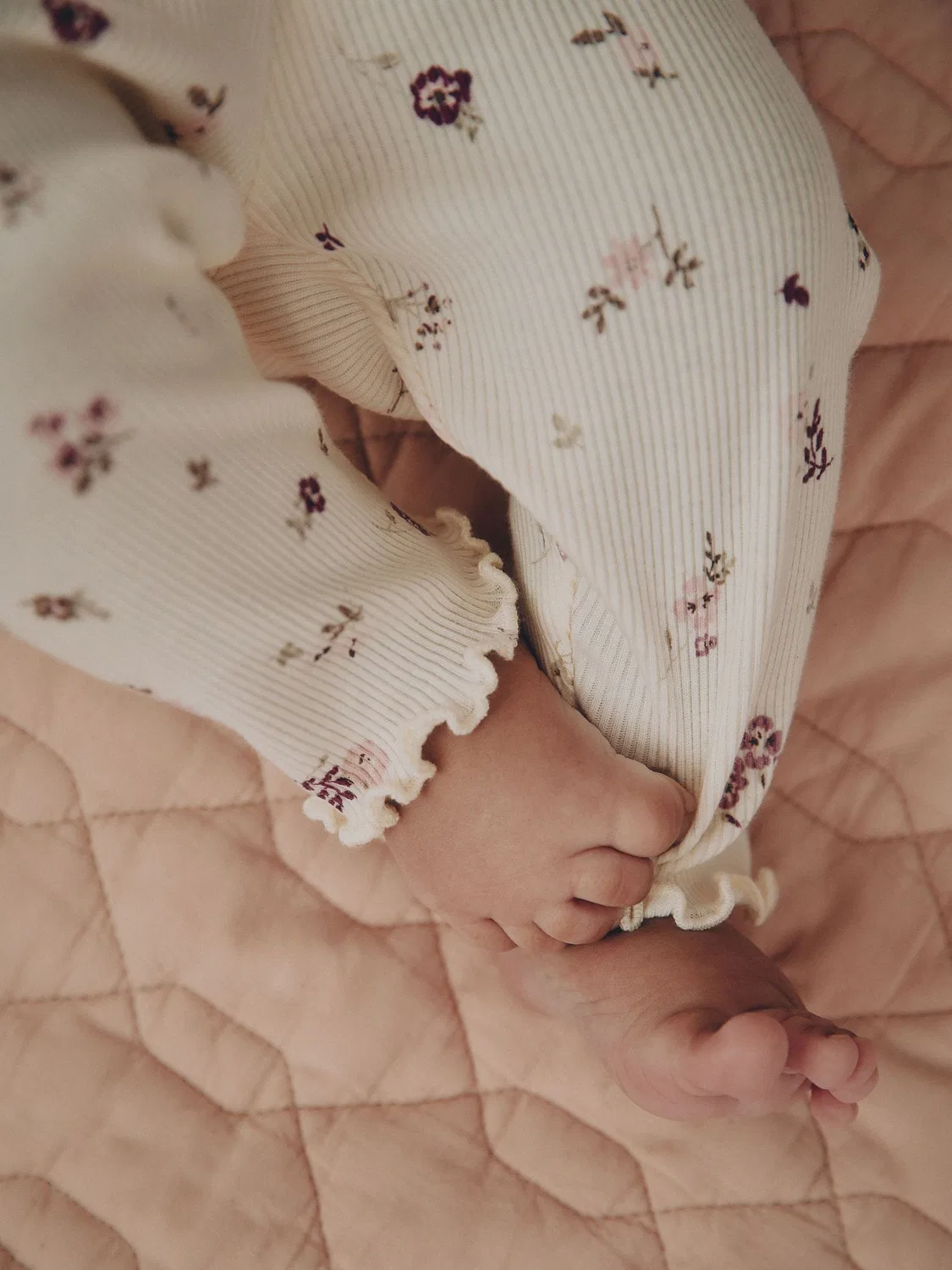 Комплект из футболки и леггинсов с длинным рукавом, Pink Bunny Next, розовый — фото 4