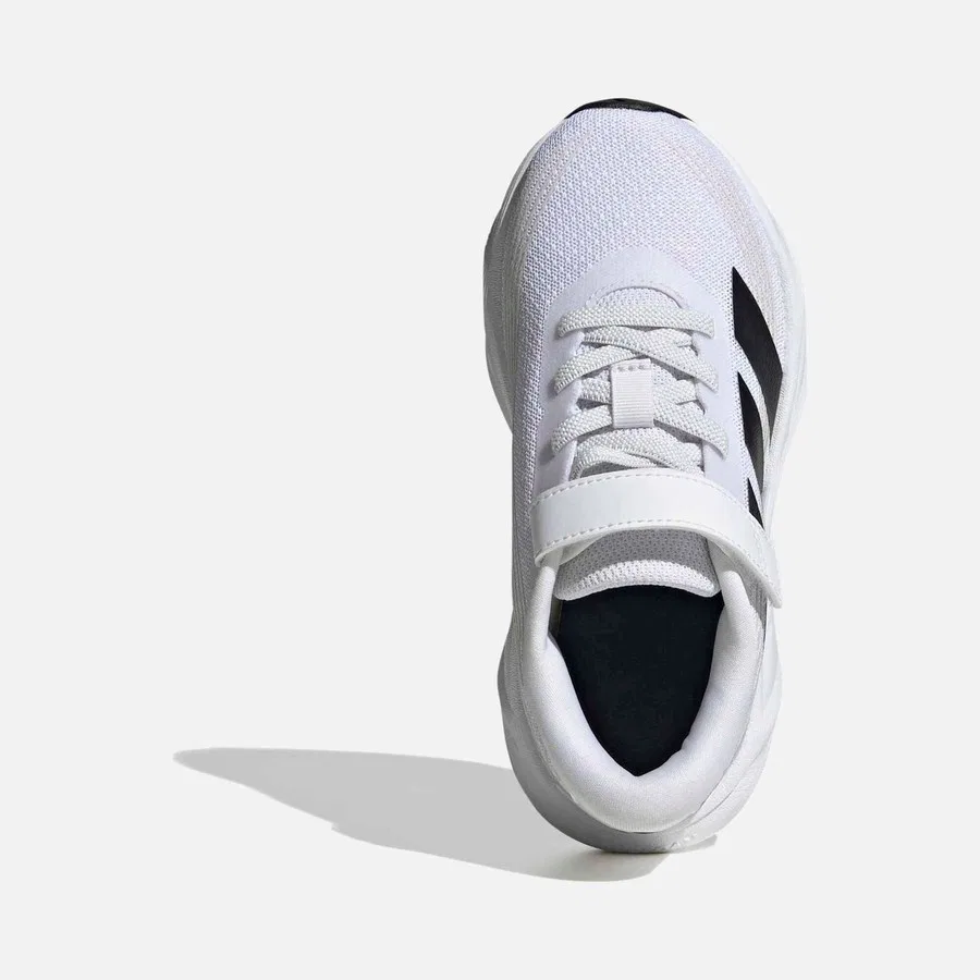 Детские спортивные кроссовки с закрытым носком adidas Galaxy 8 El C, Бело-черный — фото 3