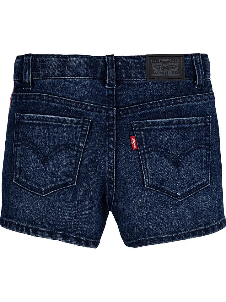 Шорты джинсовые Levi'S Kids, темно-синий — фото 2