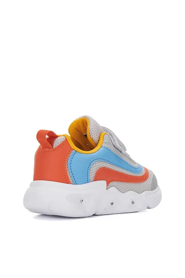 Детские кроссовки для девочек с текстурой Arzen Bebe, Orange — фото 4