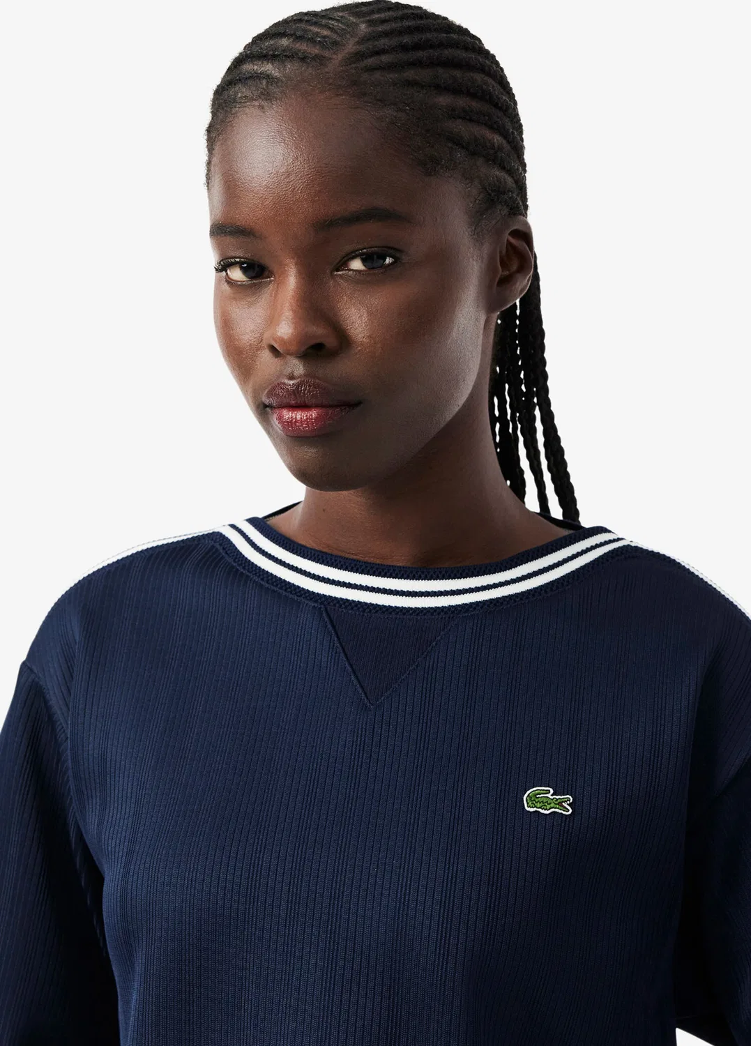 Свитшот Lacoste Relaxed Fit, navy — фото 3