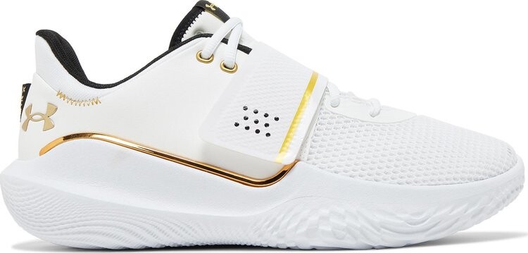 

Кроссовки Under Armour Flow FUTR X White Metallic Gold, белый