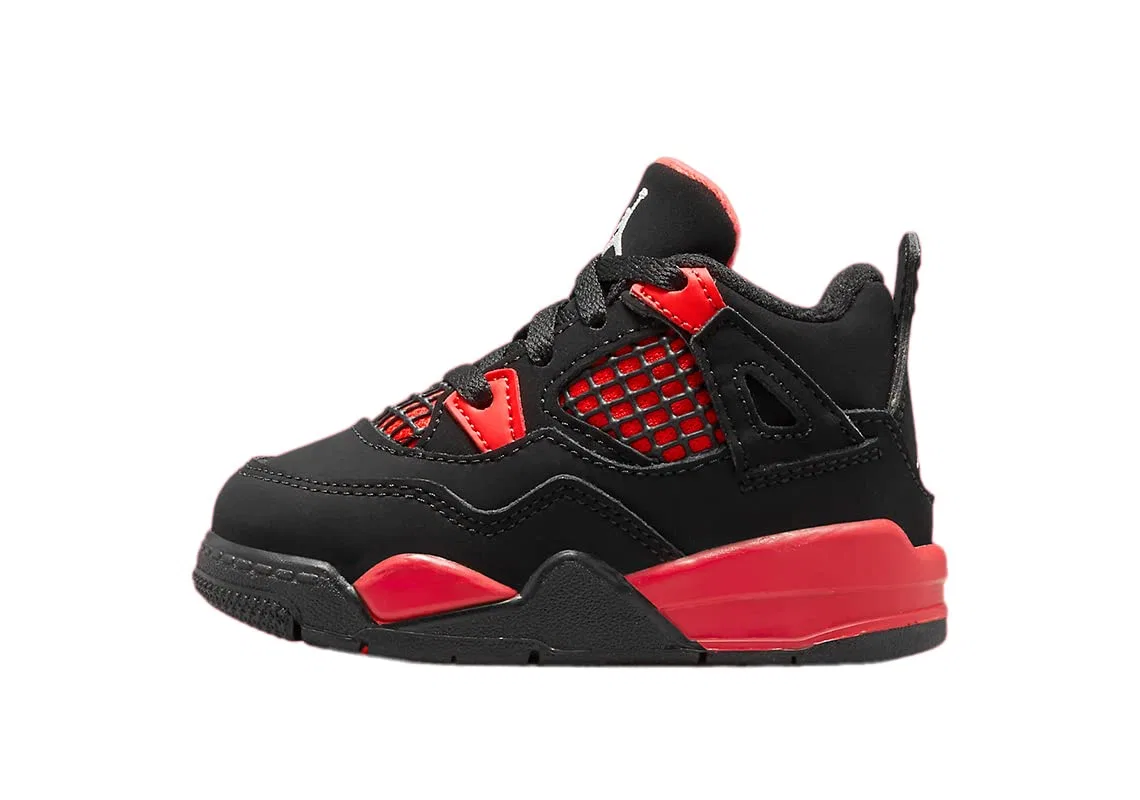 Детские кроссовки для мальчиков с принтом Ruckus Low NIKE, Black White Red