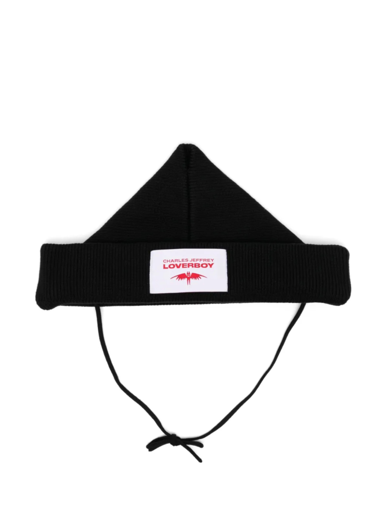 

Шапка-кораблик из бумаги Charles Jeffrey Loverboy, черный