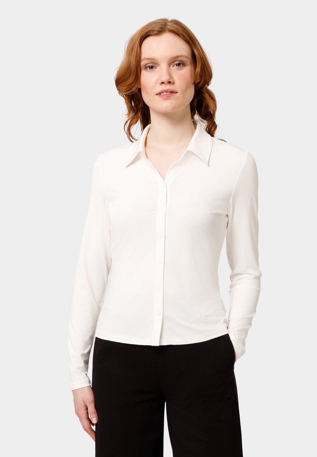 

Блузка на пуговицах SUNNY SLIM FIT Les Lunes, кремовый