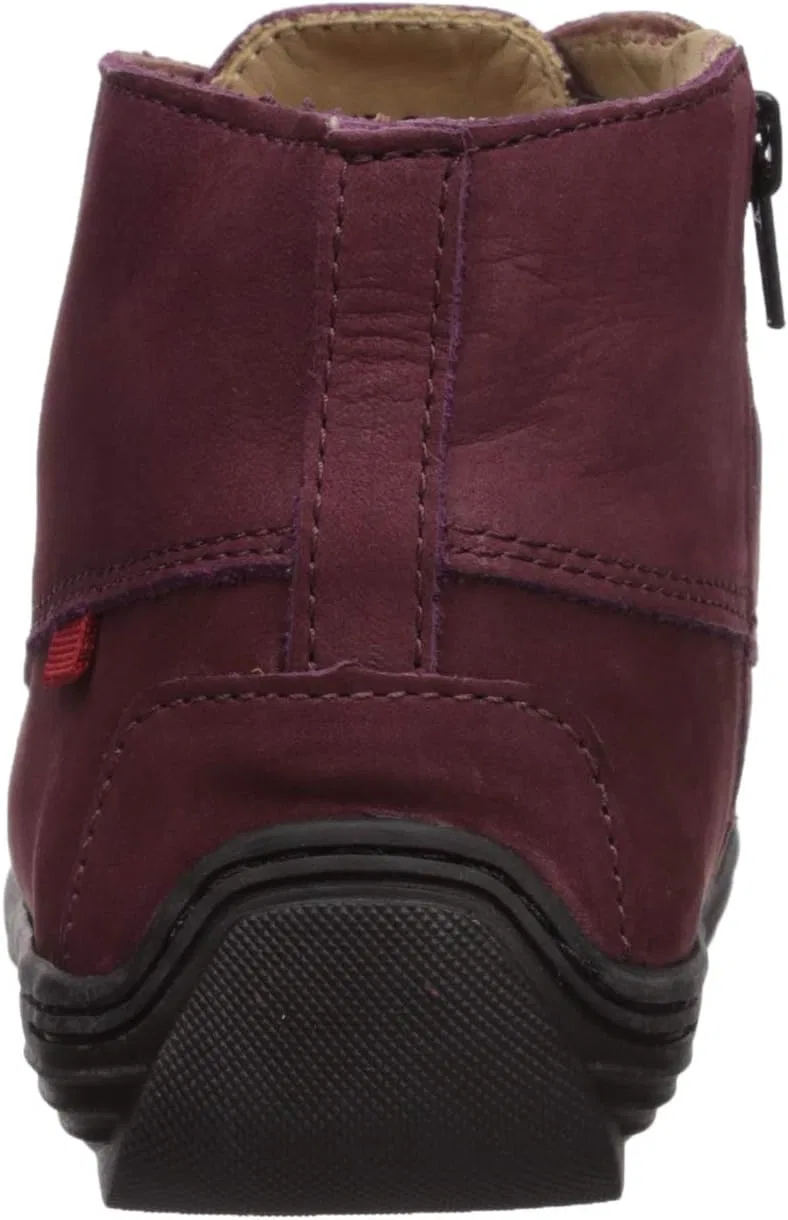 Детские ботинки для девочек из натуральной кожи Marc Joseph New York, Wine Nubuck — фото 3