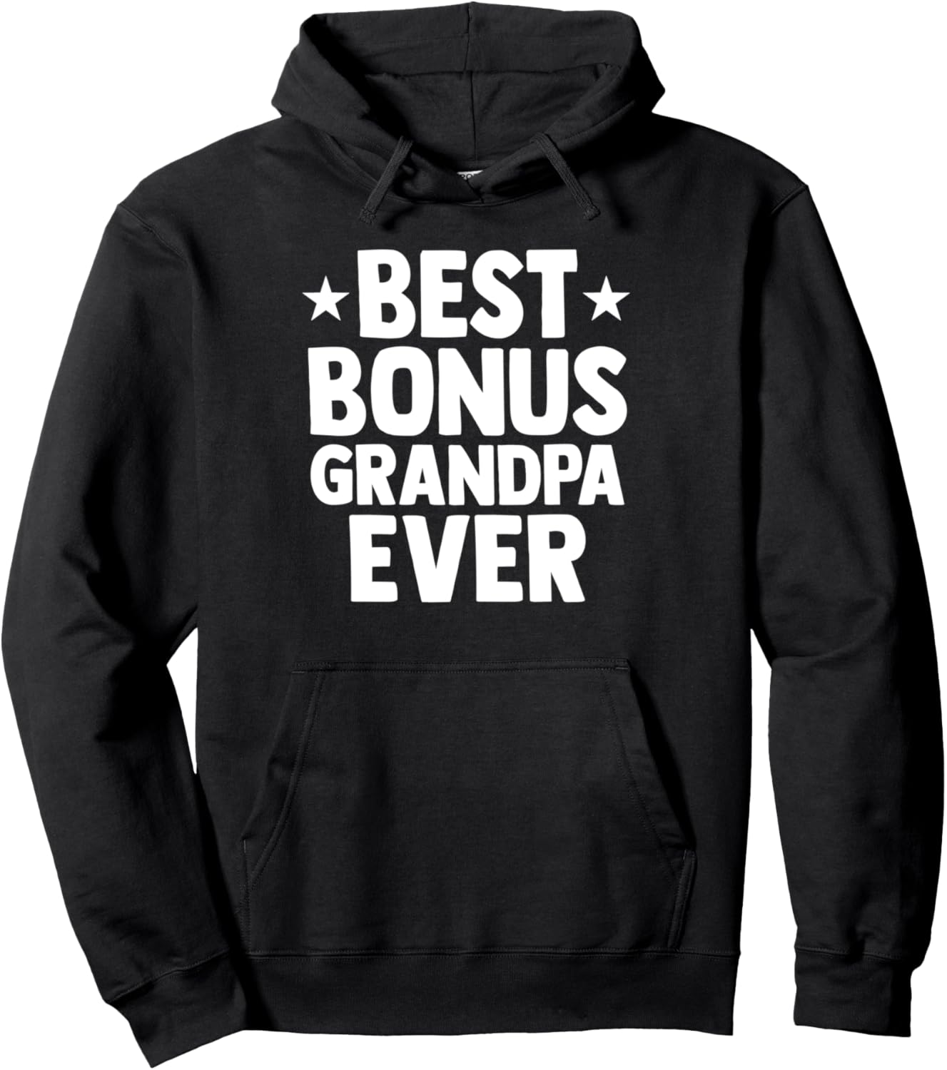 

Худи «Лучший дедушка на свете» Humor Step Grandfather & Bonus Grandad Gift Ideas, черный