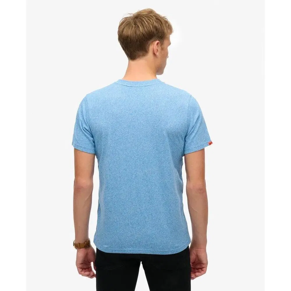 Мужская футболка с принтом Vintage Logo Classic Superdry, Blau — фото 3