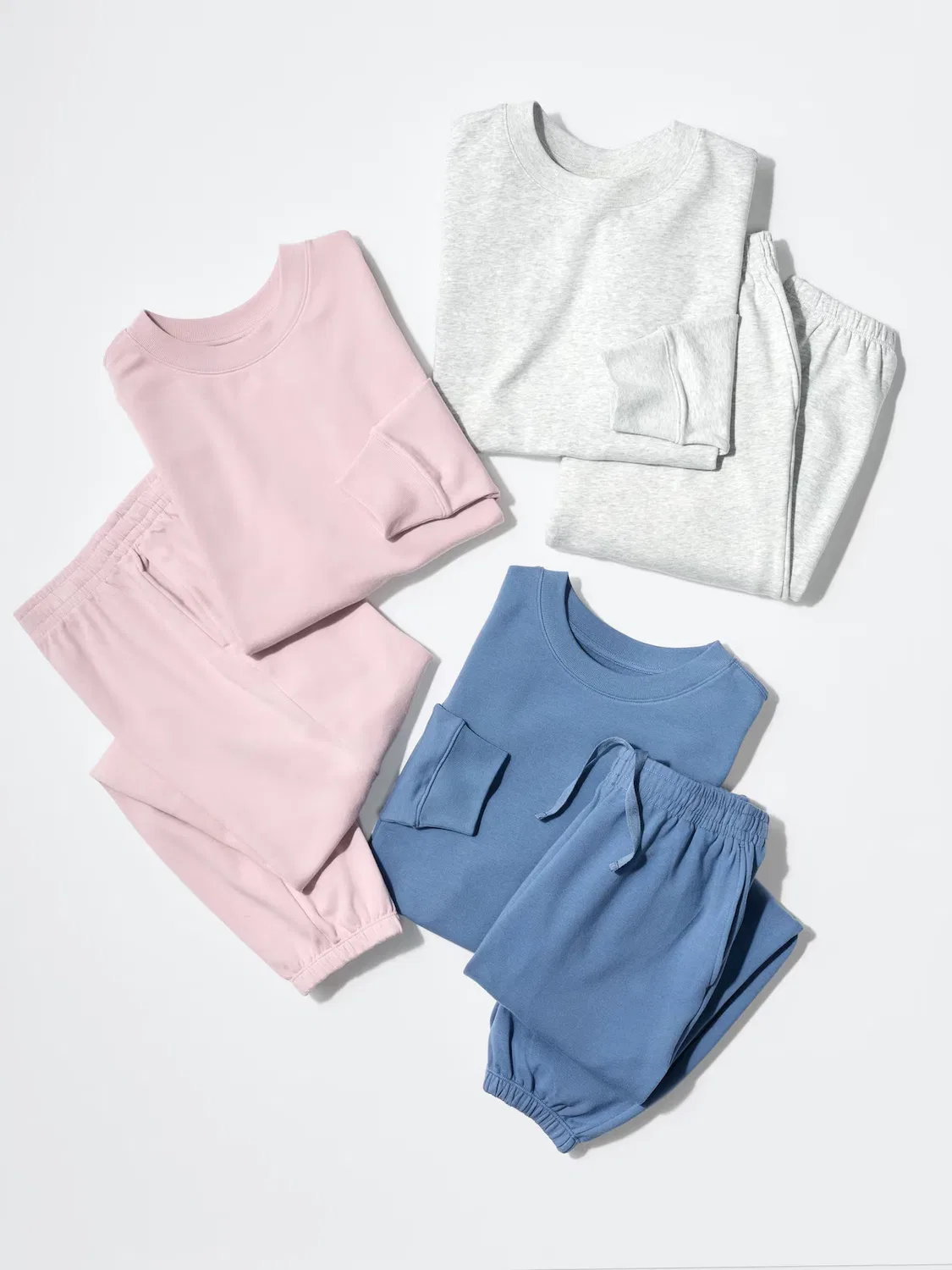 Комплект одежды Uniqlo, ультраэластичный, серый — фото 3