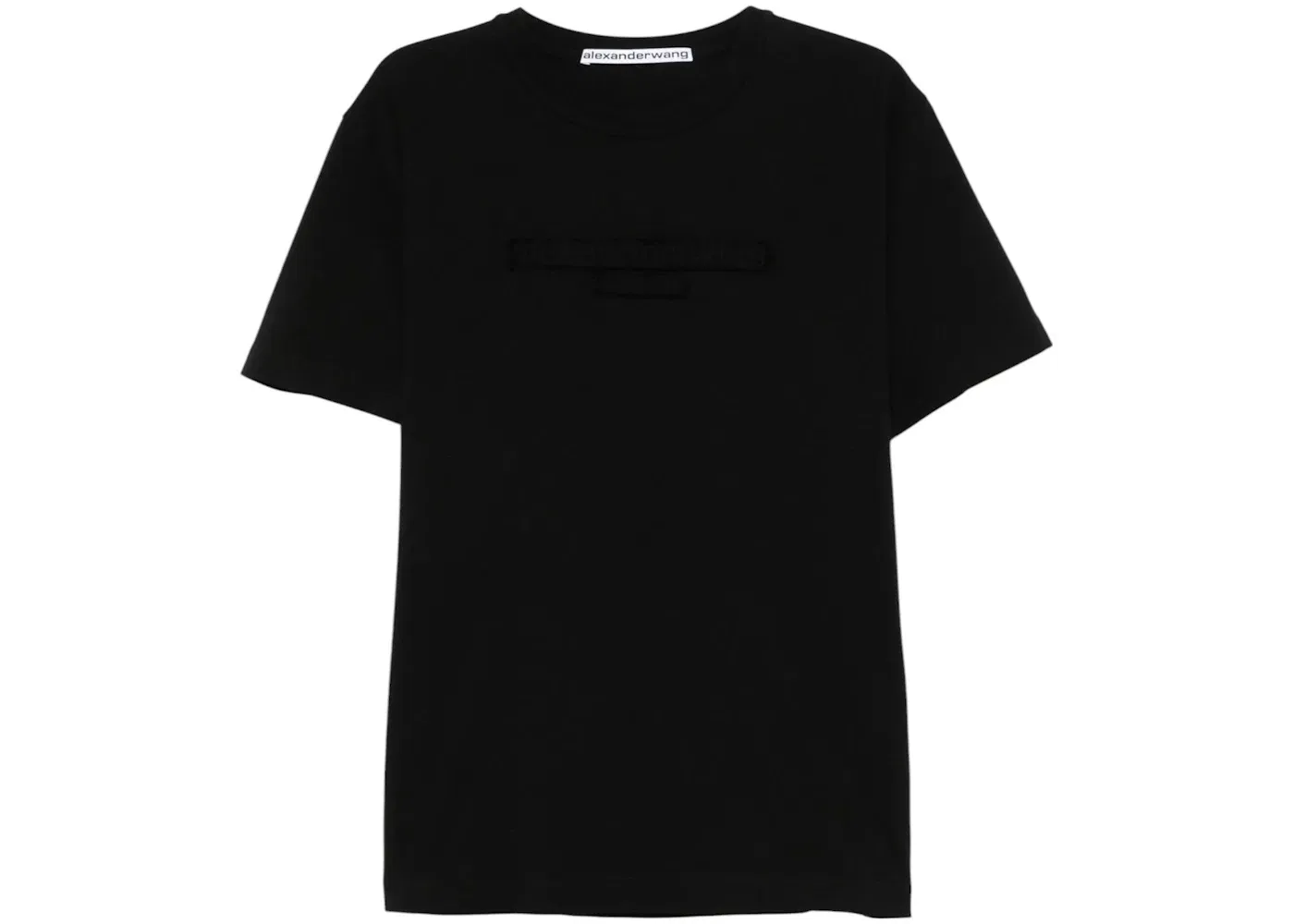 Футболка с принтом Alexander Wang Tee, Black