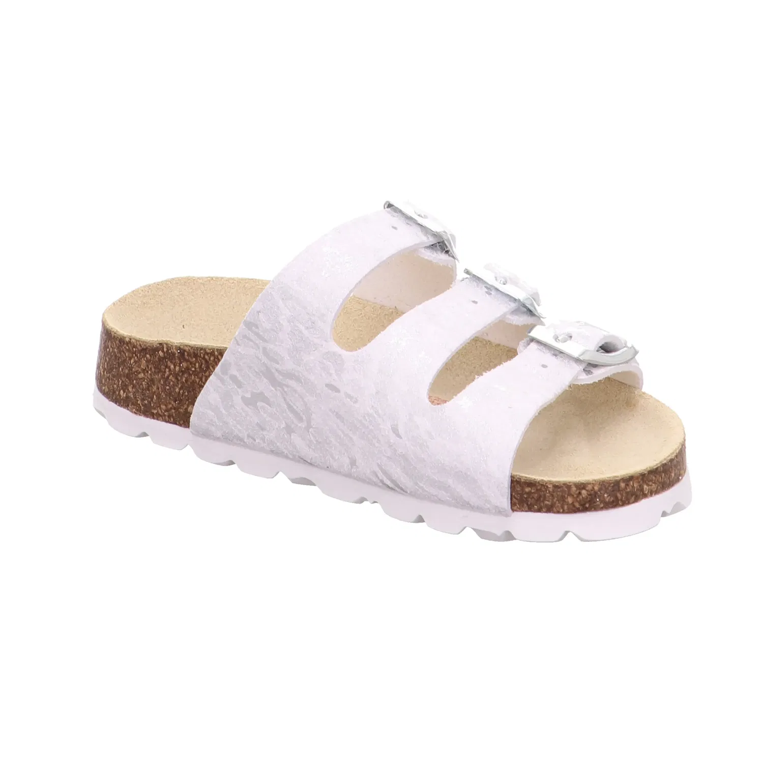 Мюлика с глубоким ложем FUSSBETTPANTOFFEL Superfit, белый — фото 2