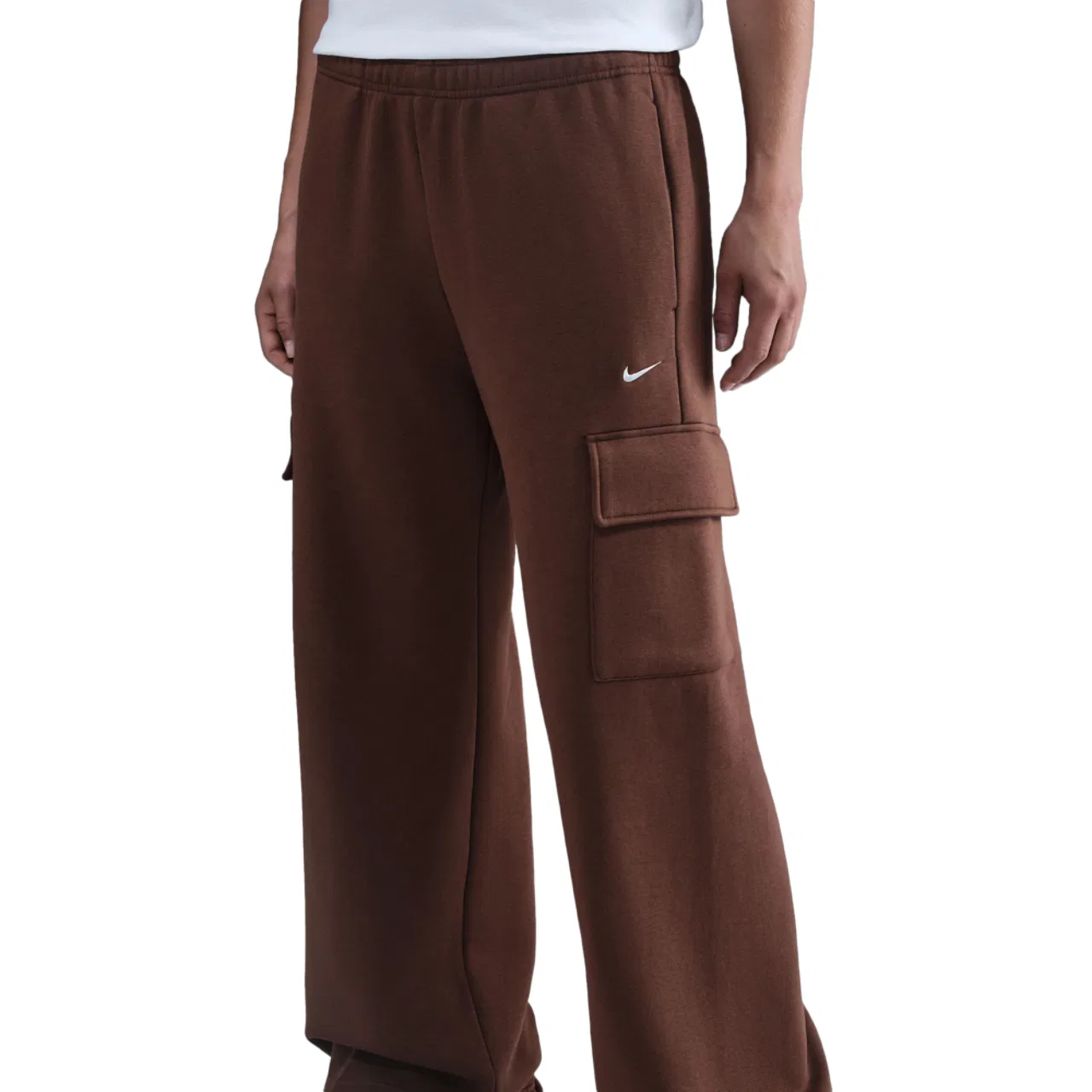 Женские брюки карго Phoenix Fleece Nike, цвет Brown/Brown
