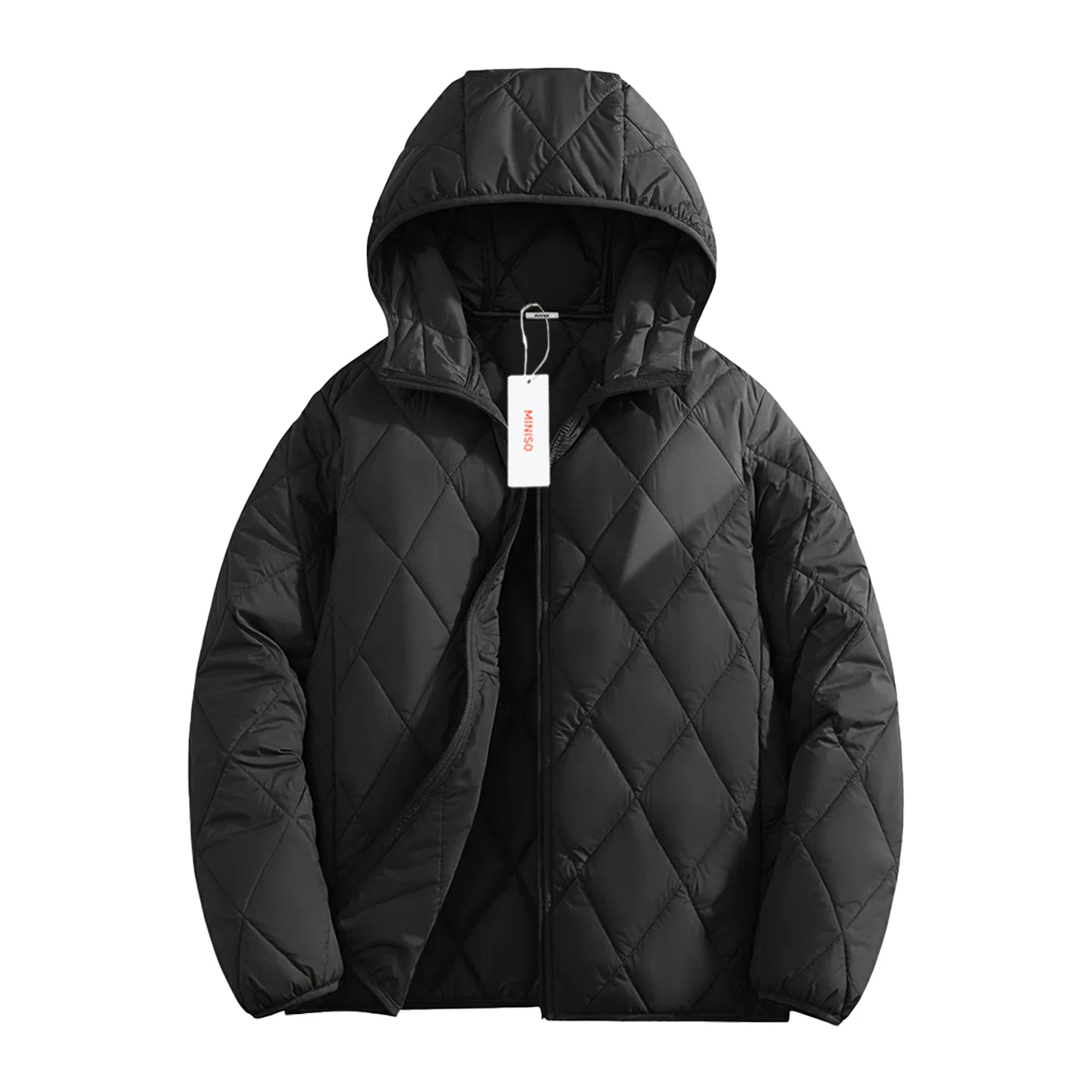 Утепленная куртка-пуховик детский с наполнителем MINISO, Black