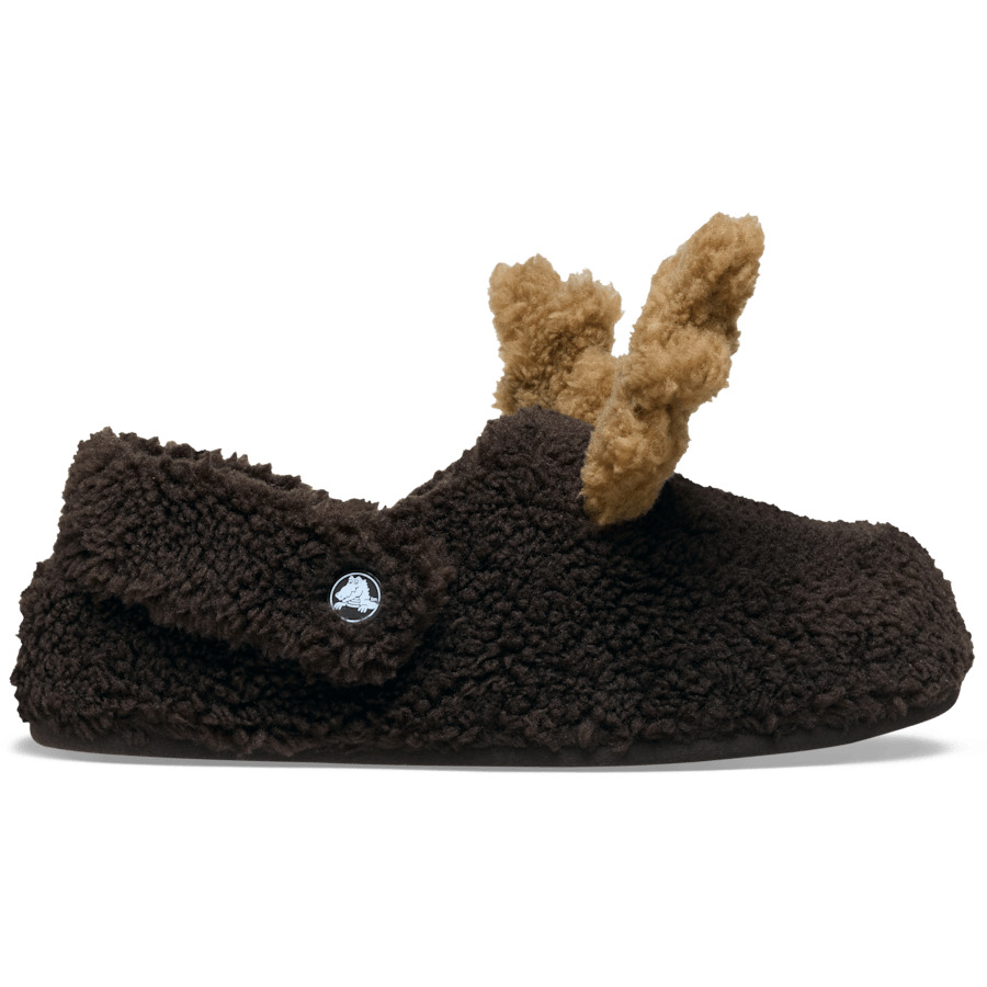 

Сабо Crocs Classic Cozzzy Reindeer Slipper, коричневый