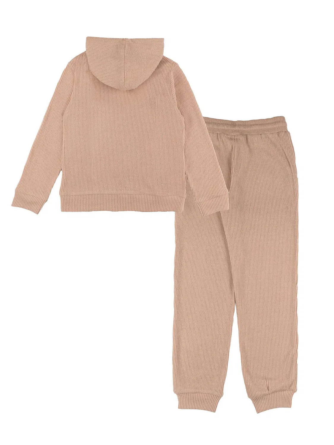 Детский спортивный костюм с капюшоном Leone 1947 Apparel, Beige / Dunkelbraun — фото 2