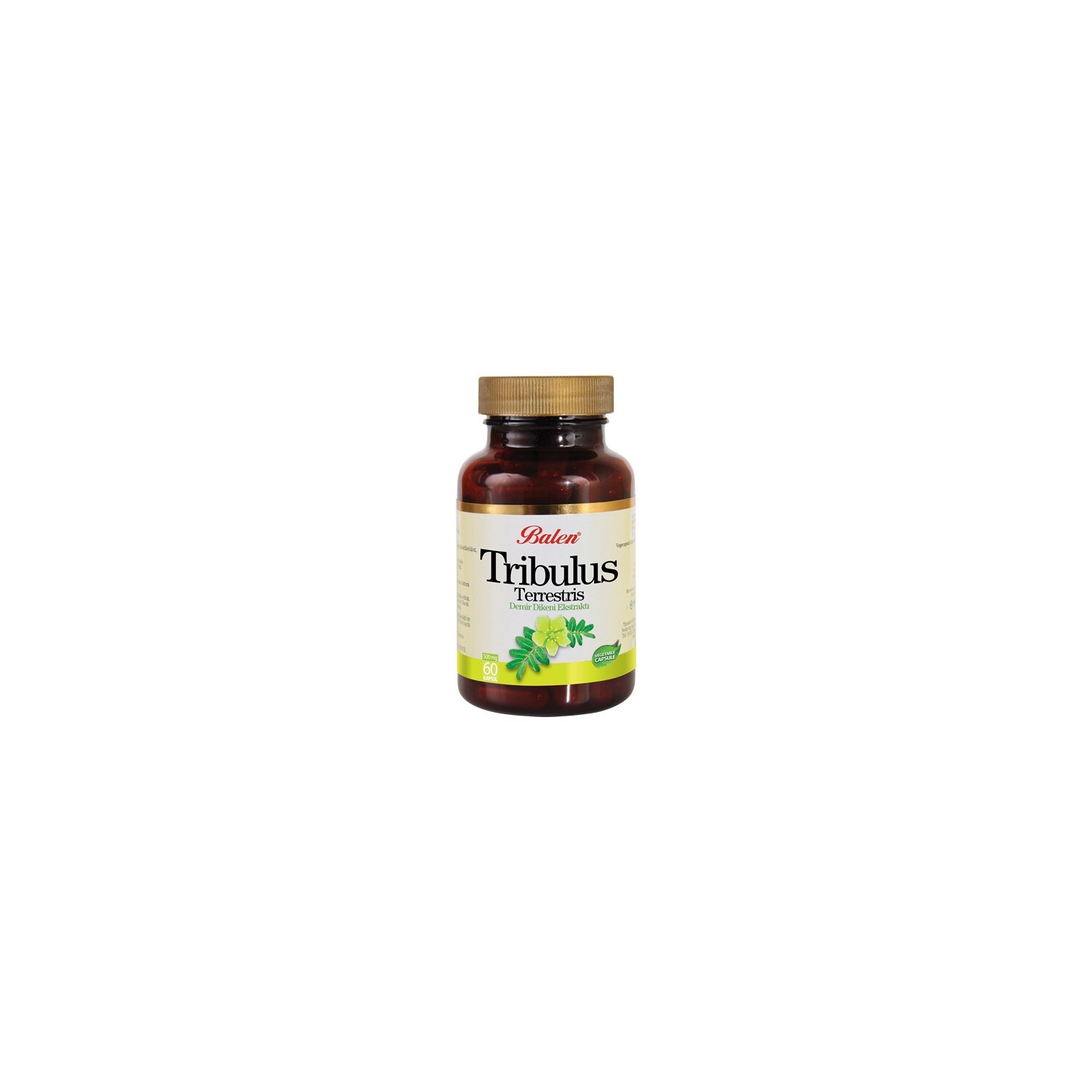

Добавка Balen Tribulus Terrestris 620 мг, 60 капсул
