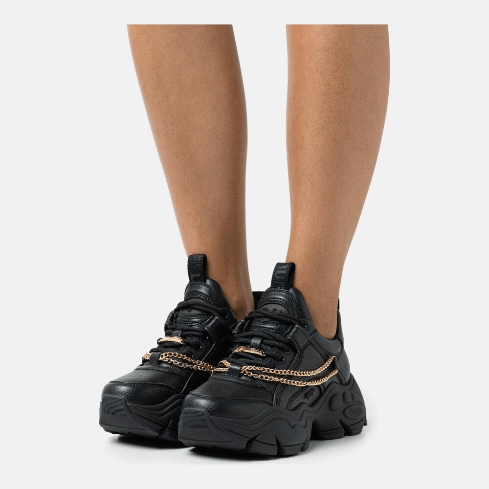 

Кроссовки Buffalo Vegan Binary Chain, black/gold