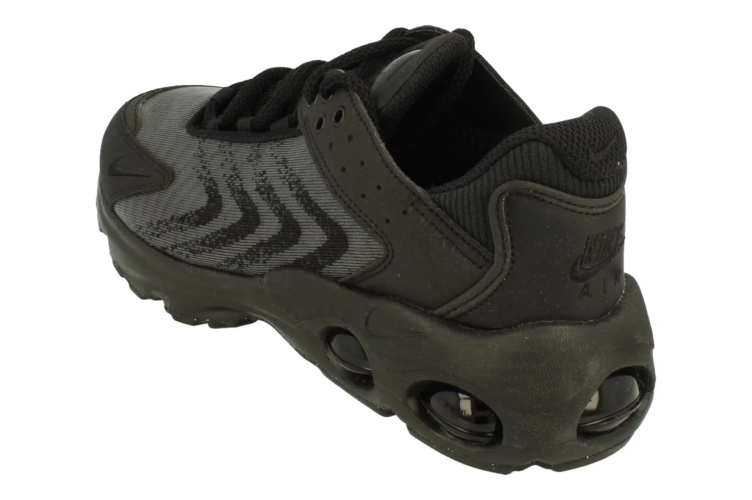 Детские кроссовки для мальчиков с закрытым носком Dq0296002 NIKE, Black Black Core — фото 2