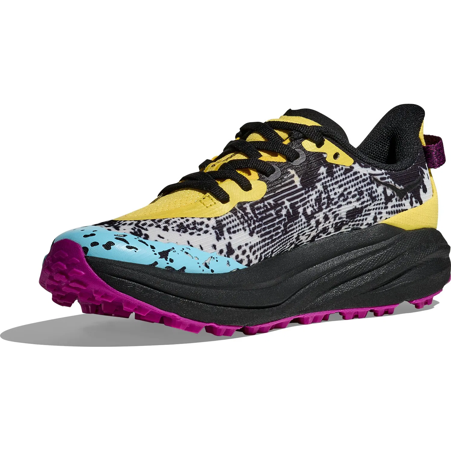 Кроссовки для трейлраннинга с максимальной амортизацией Speedgoat 6 Hoka, черный — фото 4