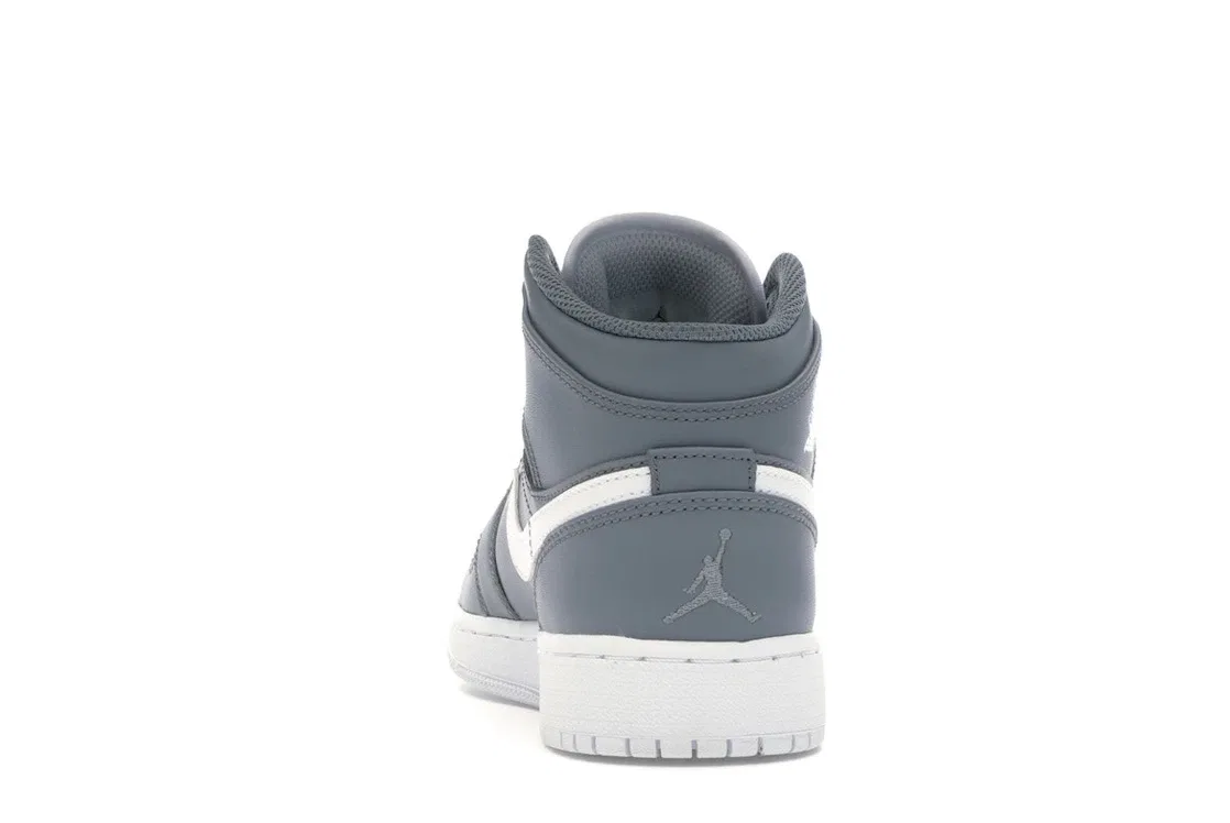 Детские кроссовки Lifestyle Jordan 1 Mid Cool Grey White Jordan, Cool Grey/White-White — фото 4