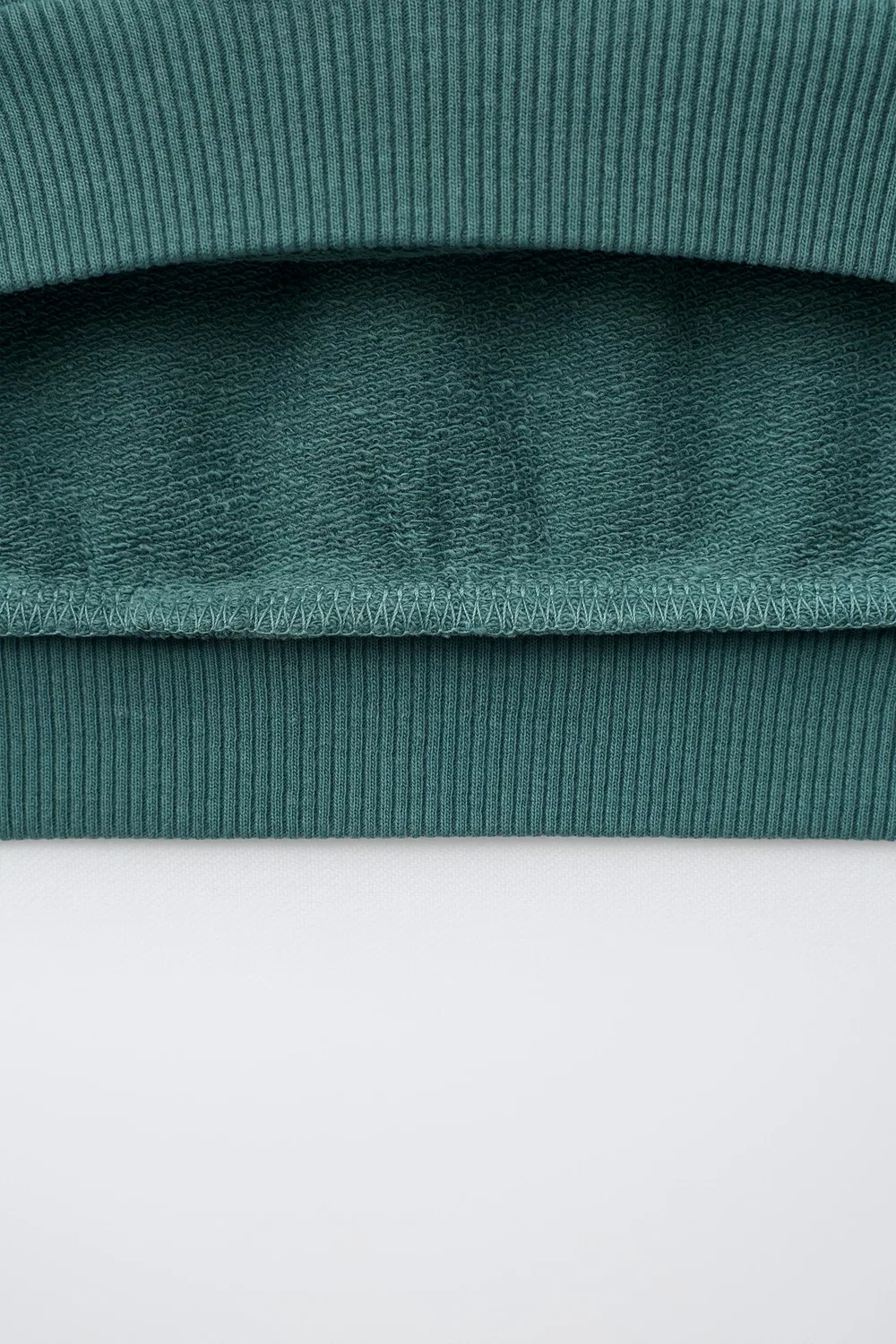 Простая толстовка ZARA, Duck Blue — фото 4