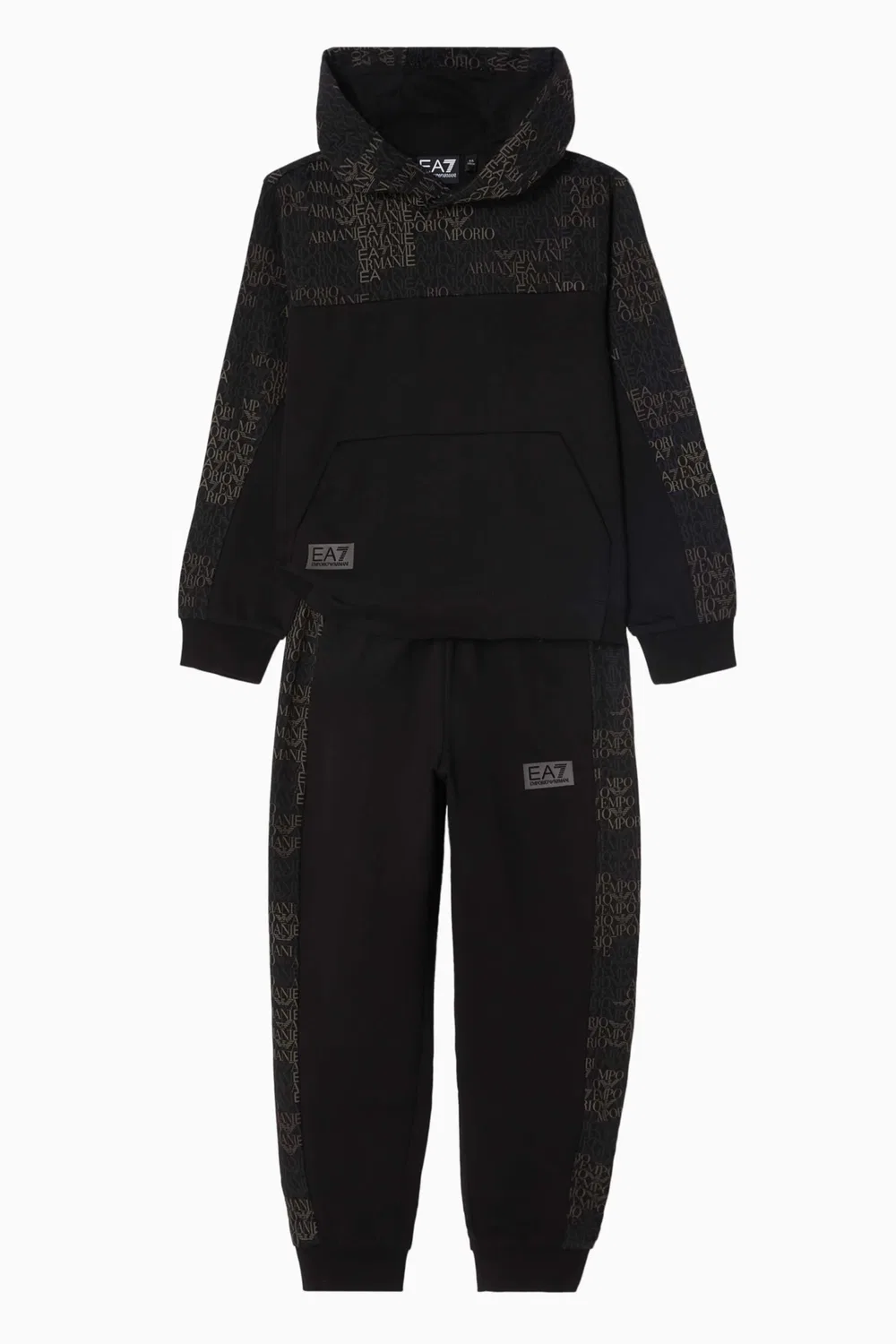 Штаны с логотипом Monogram Logo Emporio Armani — фото 2