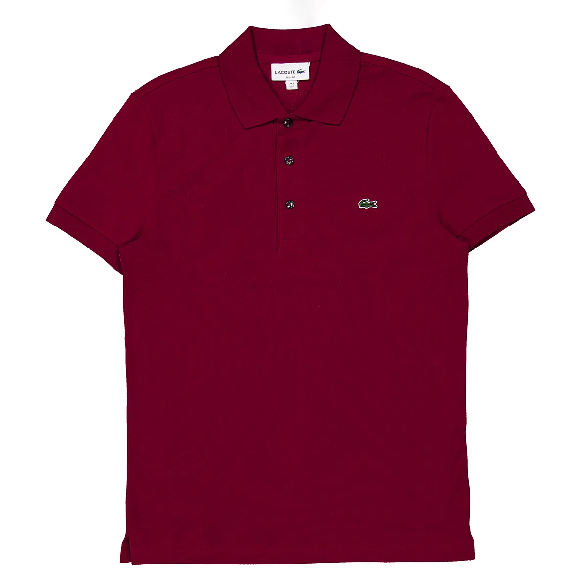 Поло с коротким рукавом Stretch Pique Slim Fit Lacoste, Red