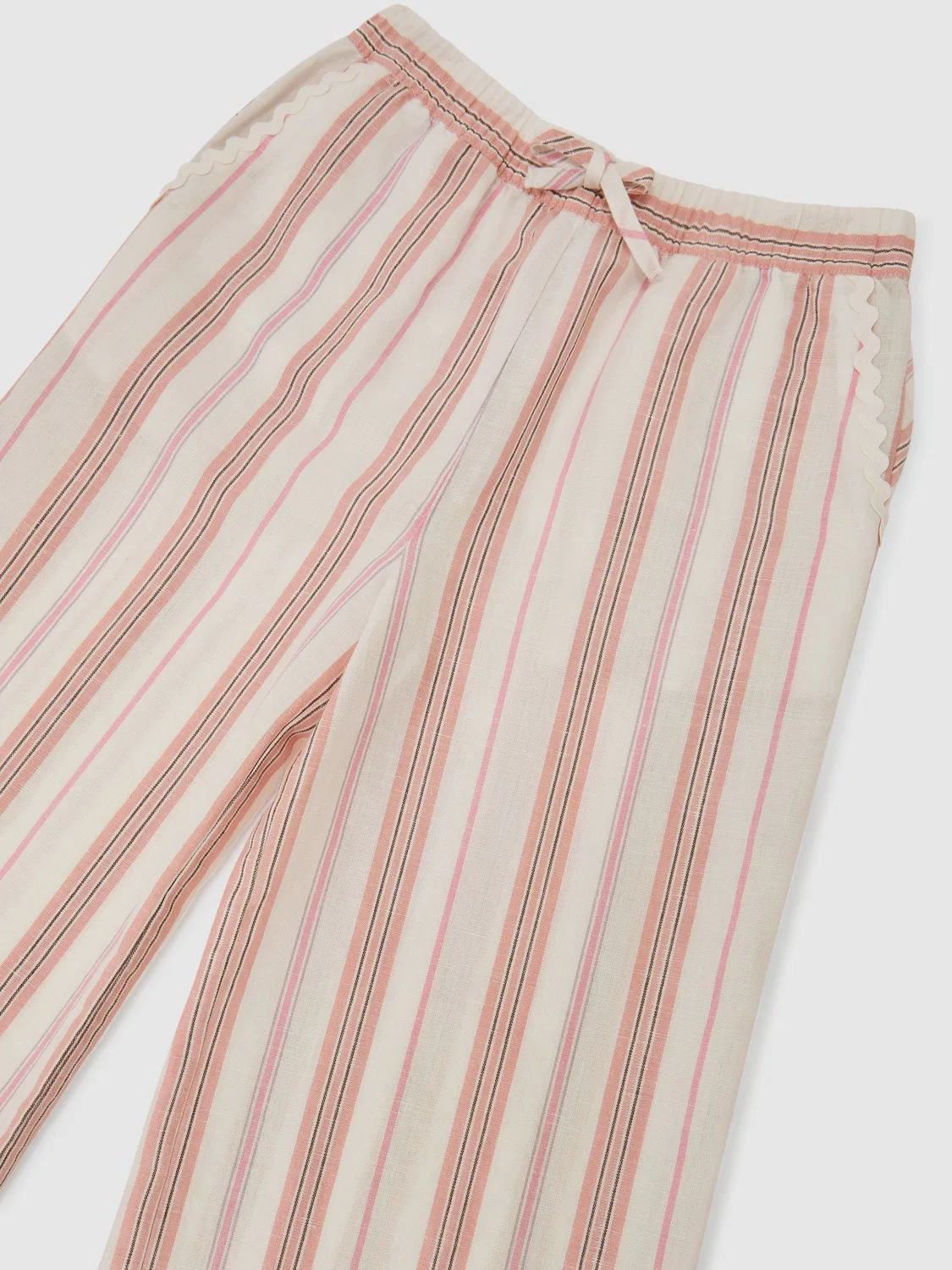 Брюки широкие Cleo Reiss, розовые